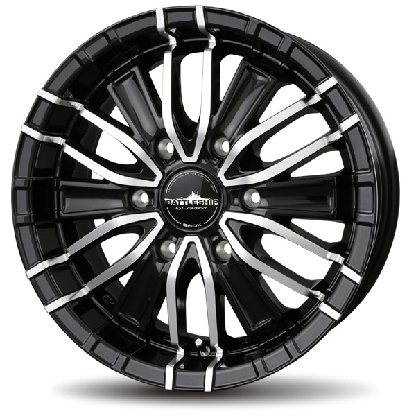 ハイエース用 ロクサーニバトルシップ3 16インチホイール＆タイヤ