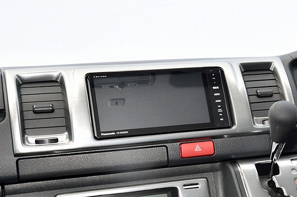 4型～5型ハイエース標準ボディー用 センターパネル＆エアコンスイッチ