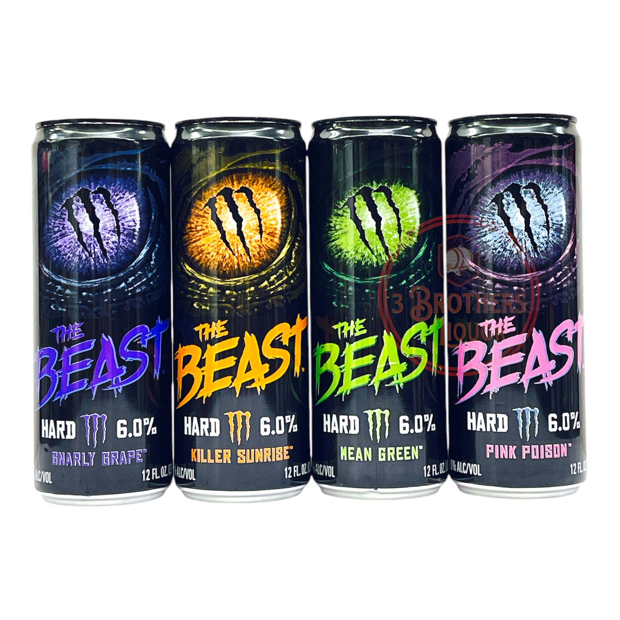 Monster The Beast Unleashed Hard Seltzer 4Pk 12oz Cans #2 Edition