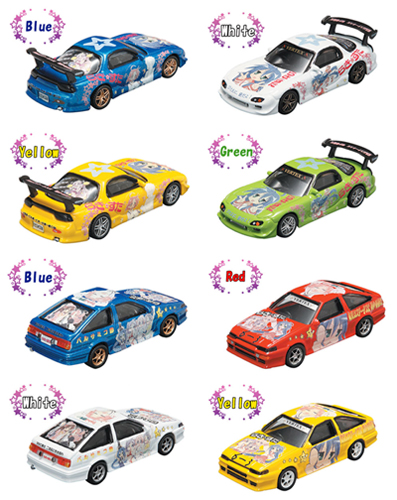 らき☆すた 1／64痛車ミニカーコレクション（VERTEXバージョン