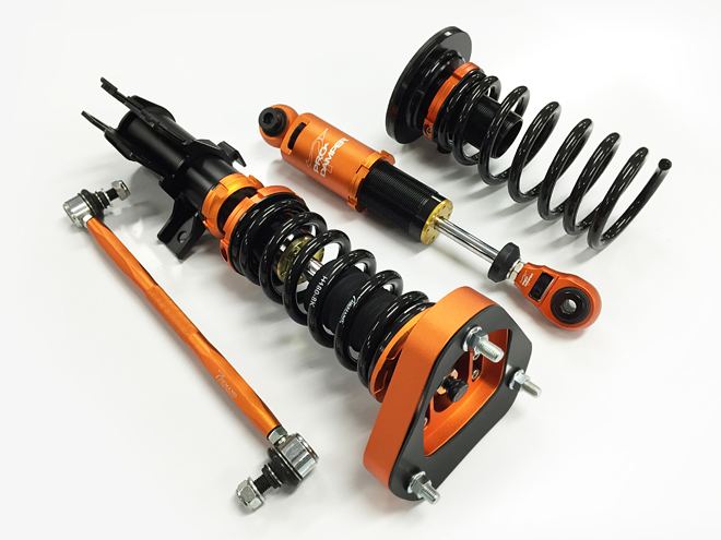 ハリアー ZSU60w車高調作成事例