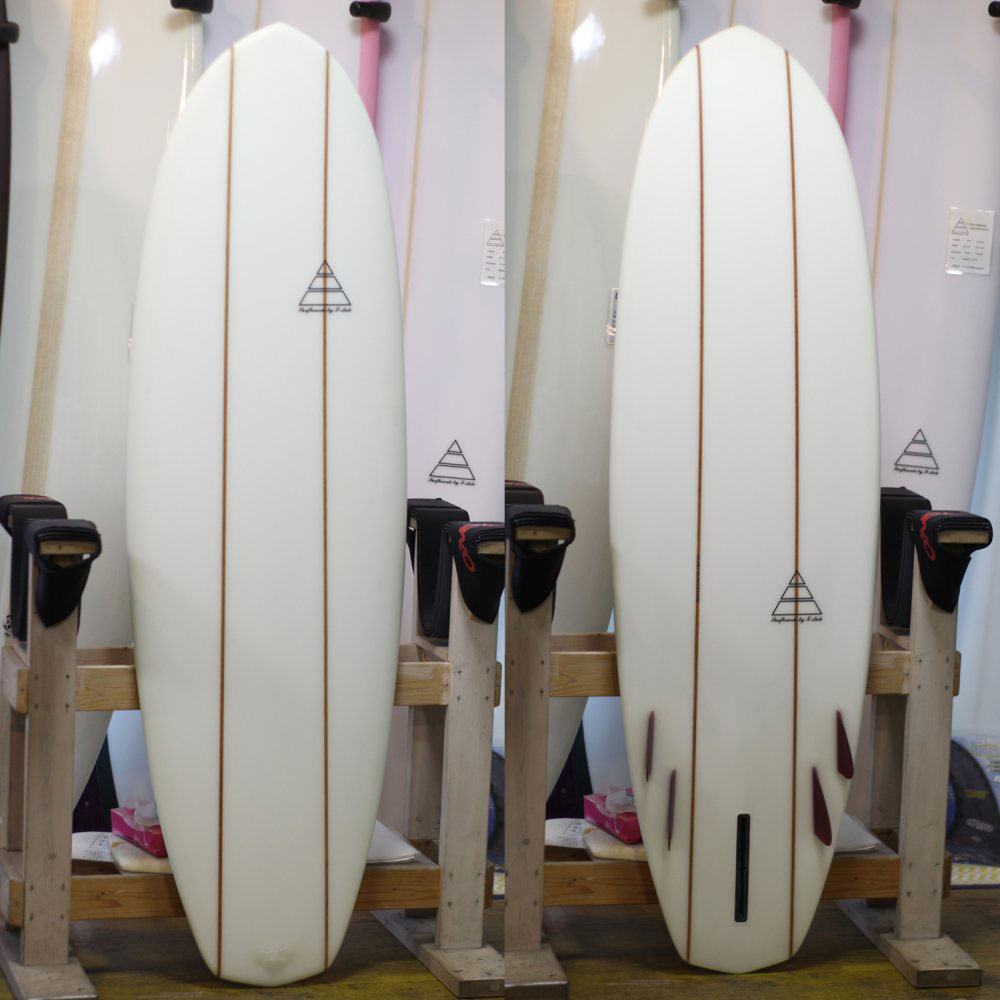 サーフボード ミッドレングス ボンザー | T-stick | 湘南 鵠沼海岸