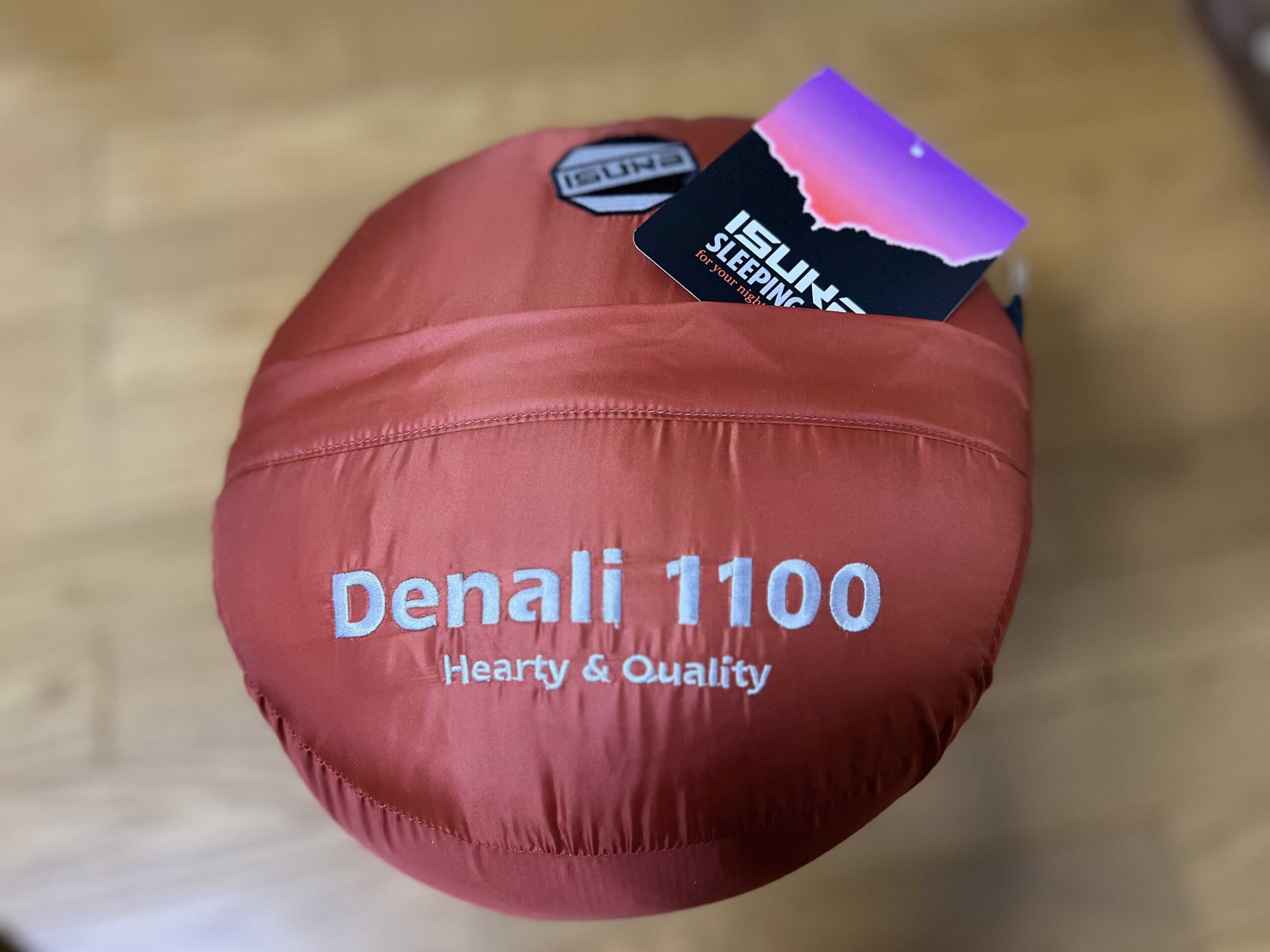 冬でも使える寝袋を購入！イスカダウンプラス デナリ 1100【最低使用