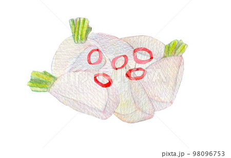 カブ 浅漬け 食べ物 かぶのイラスト素材 - PIXTA
