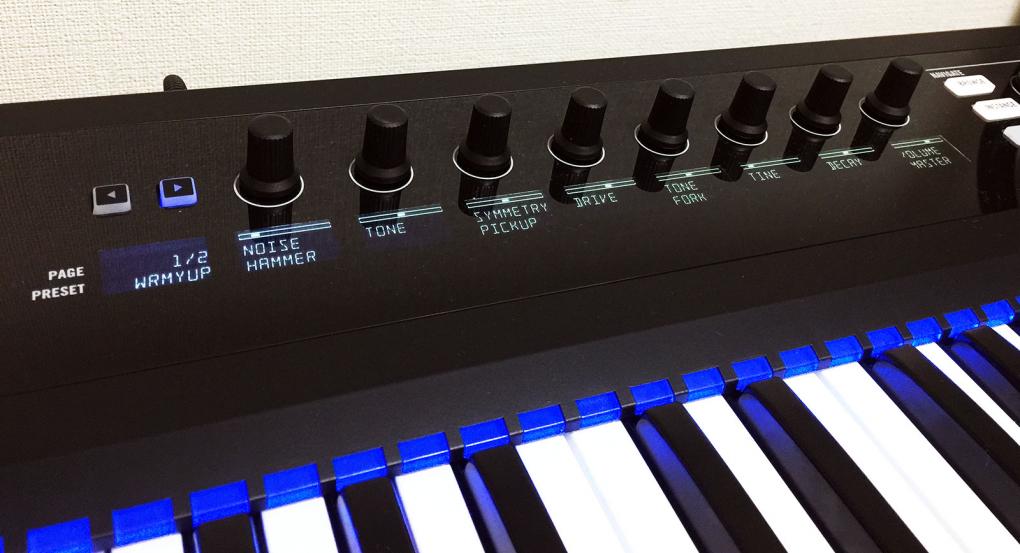 Native Instruments KOMPLETE KONTROL S61 : 実際に使ってみたレビュー
