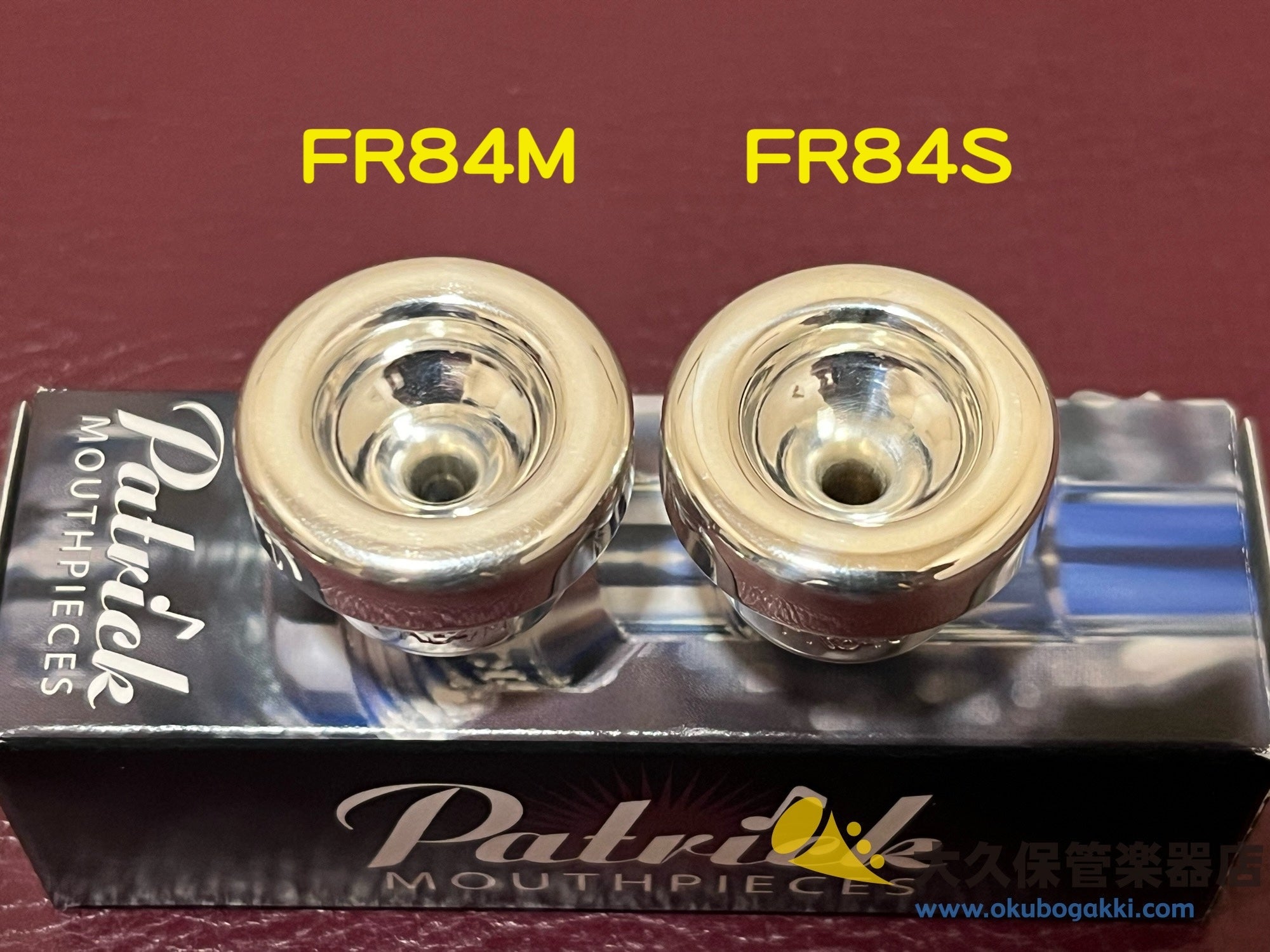 パトリック トランペット用マウスピース トップ部/コマーシャルシリーズ