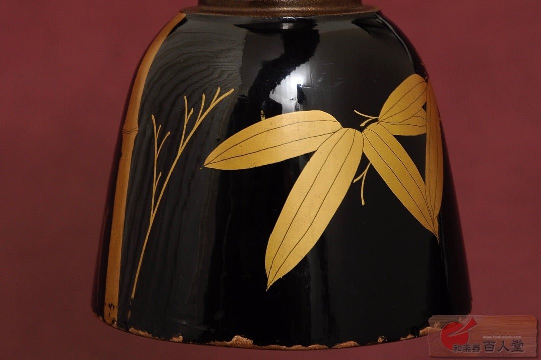 大鼓 (おおつづみ)胴 竹椋鳥蒔絵