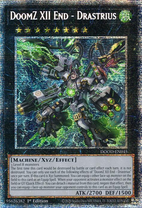 DoomZ XII End - Drastrius (Starlight Rare) - Doom of Dimensions