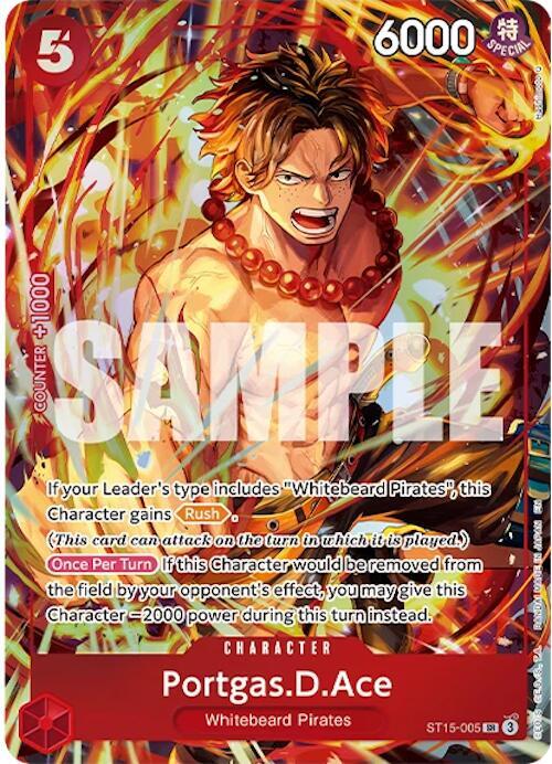 Portgas.D.Ace (Illustration Box Vol.5) - One Piece Promotion Cards