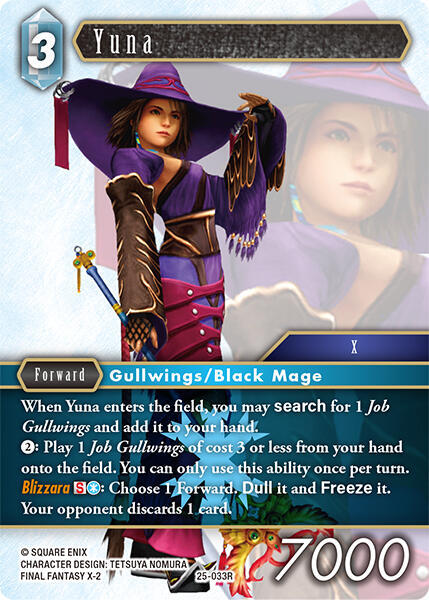 Yuna (25-033R) - Tears of the Planet - Final Fantasy TCG