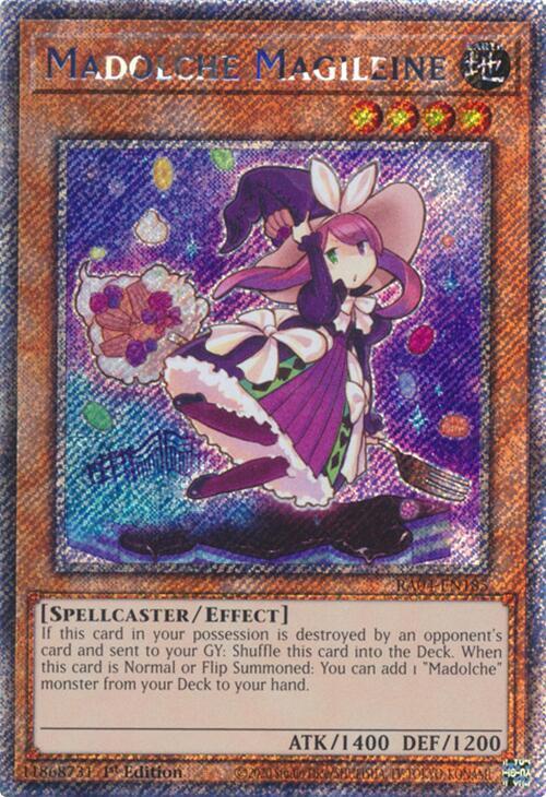 Madolche Magileine (Platinum Secret Rare) - Quarter Century