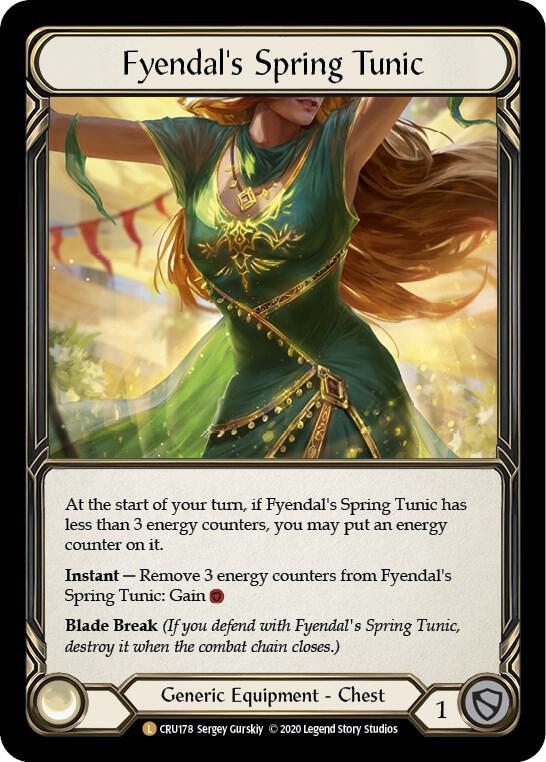Fyendal's Spring Tunic - Crucible of War - Flesh and Blood TCG