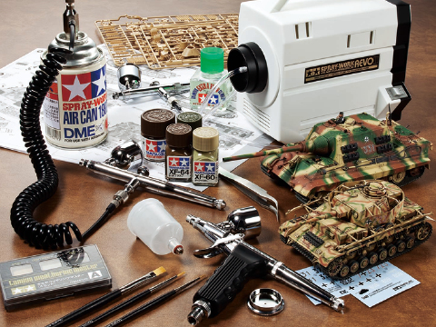 ツール＆塗料/エアーブラシシステム/ペインティングブース(並び順