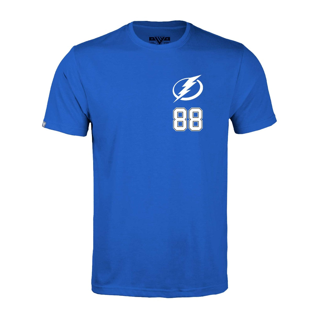 Tampa Bay Lightning Levelwear Andrei Vasilevskiy Blue Name & Number Te