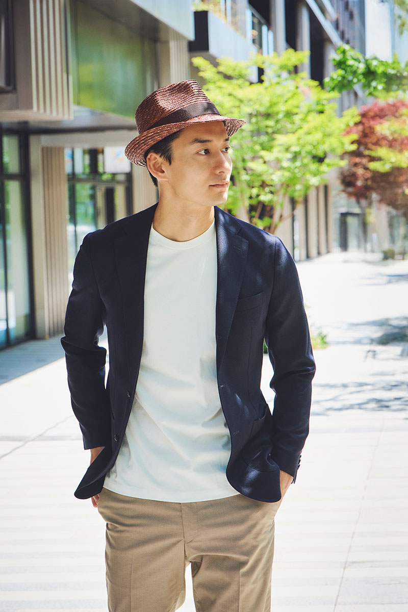 田中帽子店Noah（ノア）中折れ麦わら帽子 紳士用帽子 田中帽子店：公式