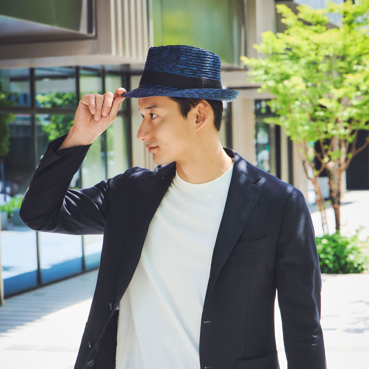 田中帽子店Noah（ノア）中折れ麦わら帽子 紳士用帽子 田中帽子店：公式