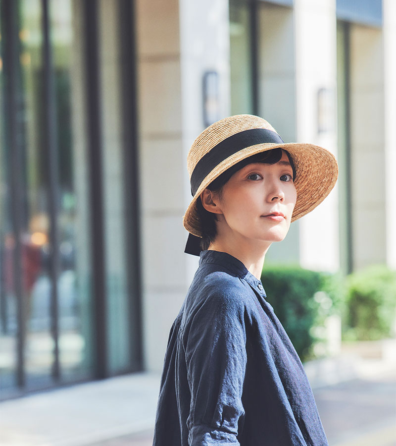 田中帽子店Anne（アンヌ）つば短 女優帽 婦人用帽子 田中帽子店：公式
