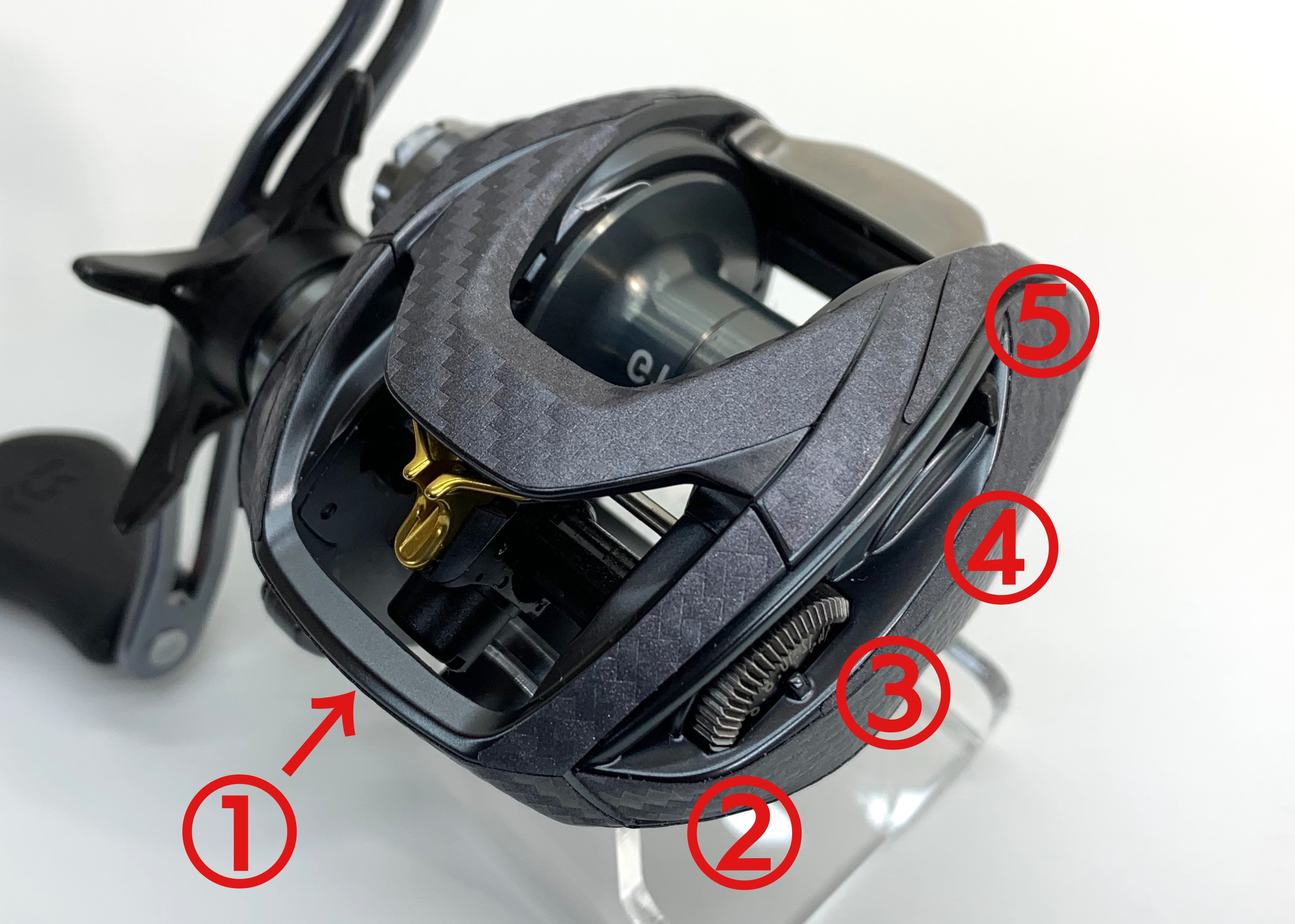 ダイワ スティーズ A TW (SV TW) カスタム