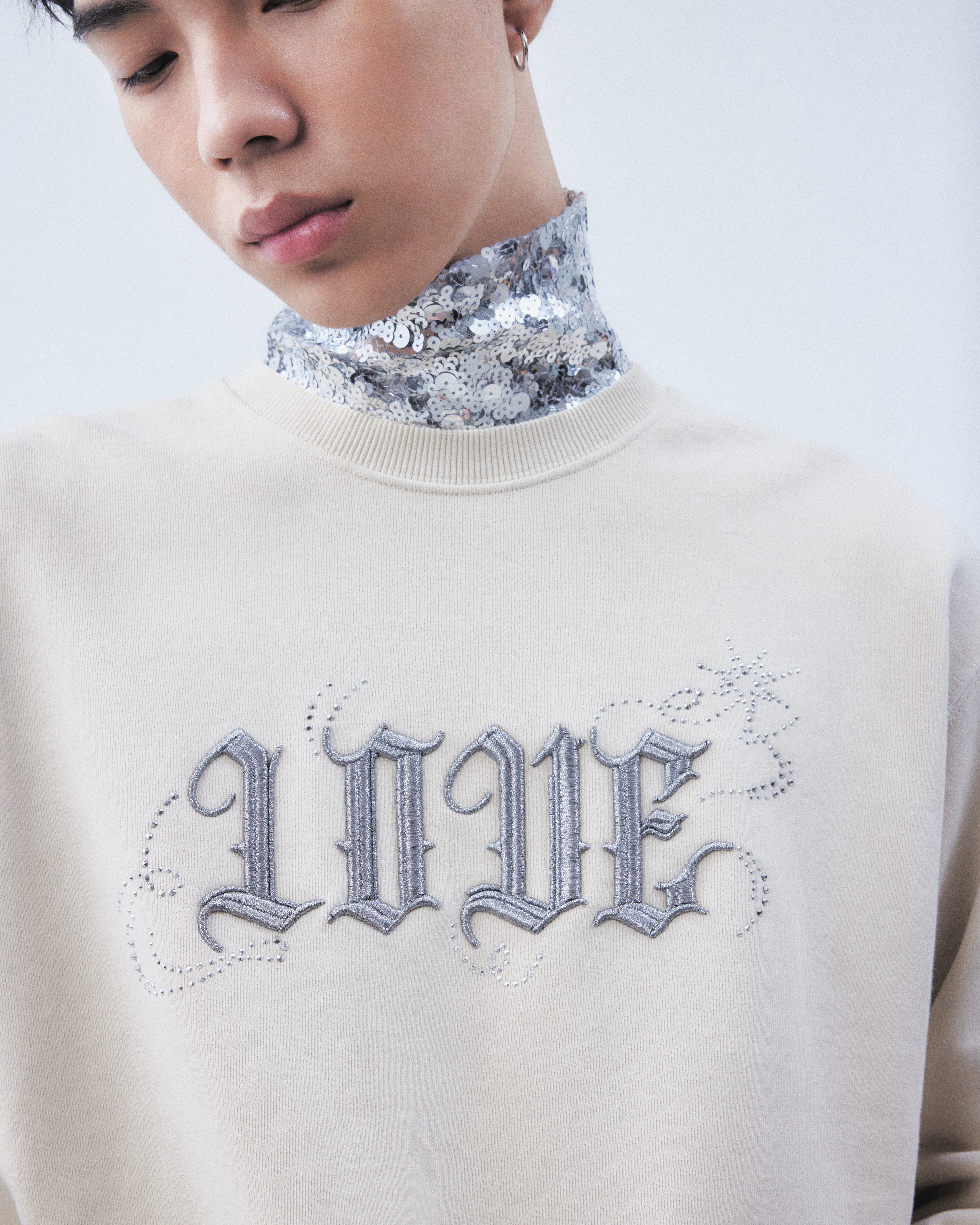 tanakadaisuke(タナカダイスケ)|トップス|LOVE sparkle hoodie