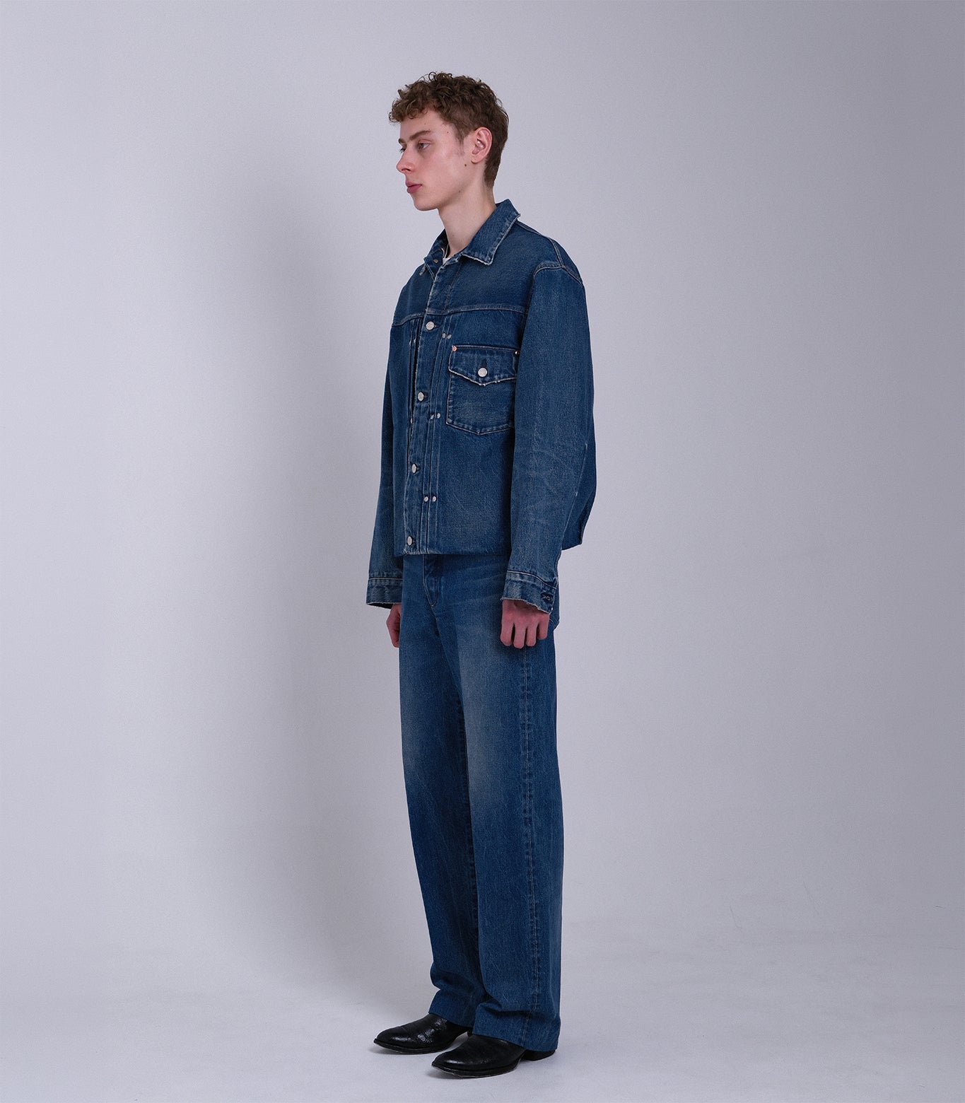 THE JEAN JACKET - VINTAGE BLUE – TANAKA