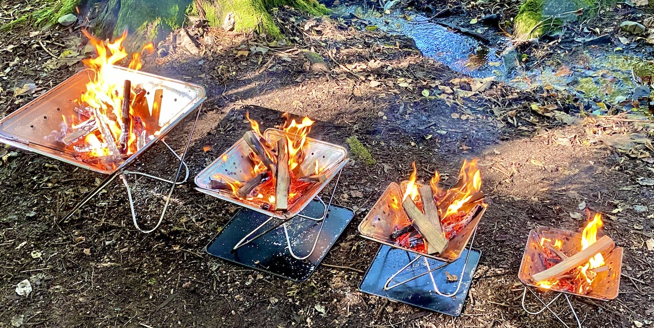 スノーピークの焚火台S・M・L・LLを比較！本当に使えるサイズ＆重量は