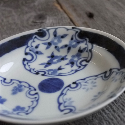 有田焼/伯父山窯/リム4寸丸皿/桜/φ12 X H2 - テーブルライフストア