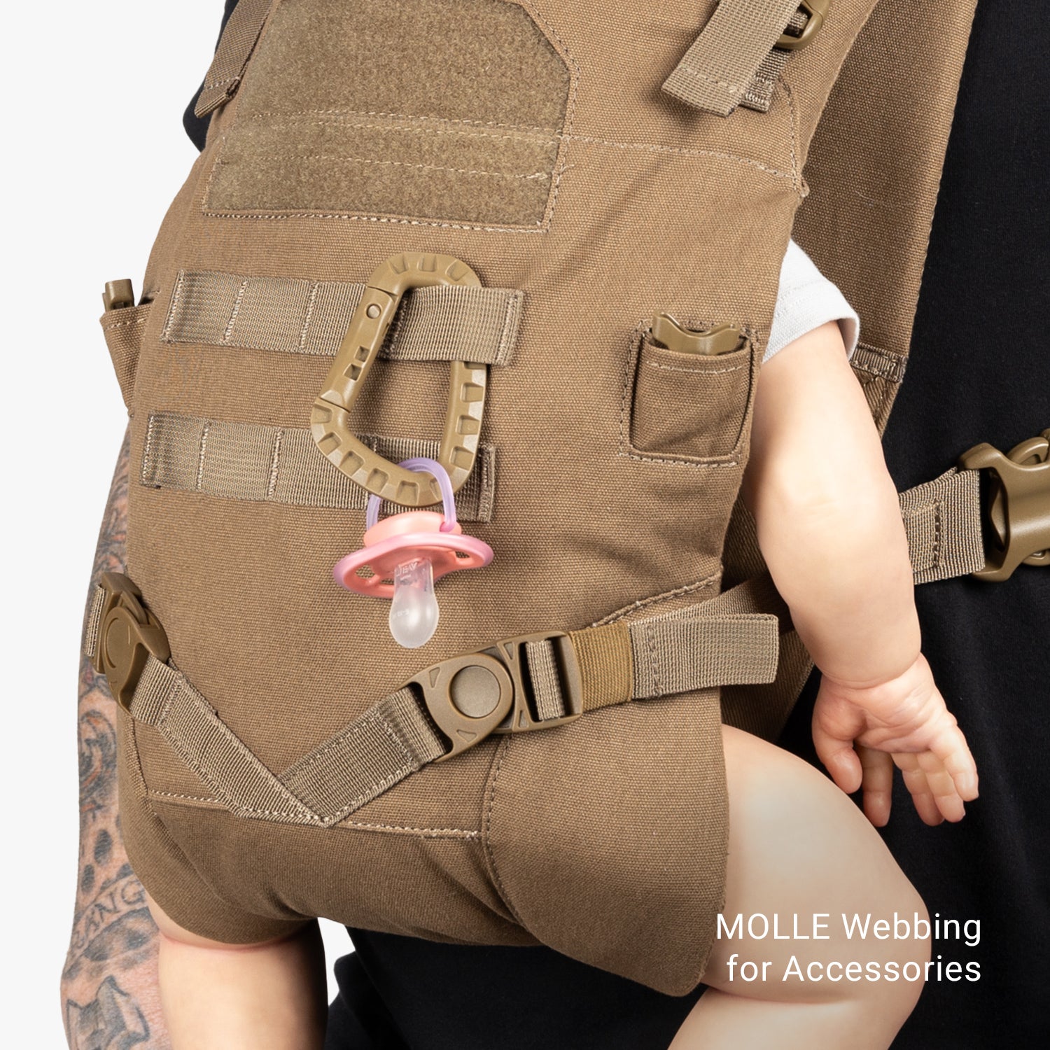 Tactical Baby Carrier® - The Ultimate Hands-Free Solution by TBG
