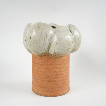 リサ・ラーソン ユニークピース 花弁とシャモットのフラワーベース