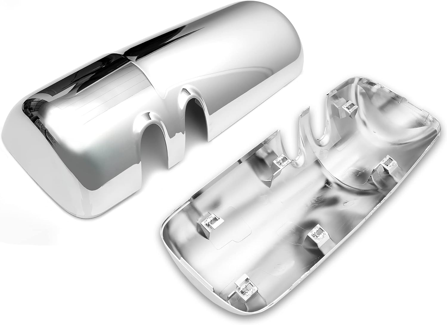 Door Mirror Covers Chrome Set Kenworth 2013-2021 T680 T880