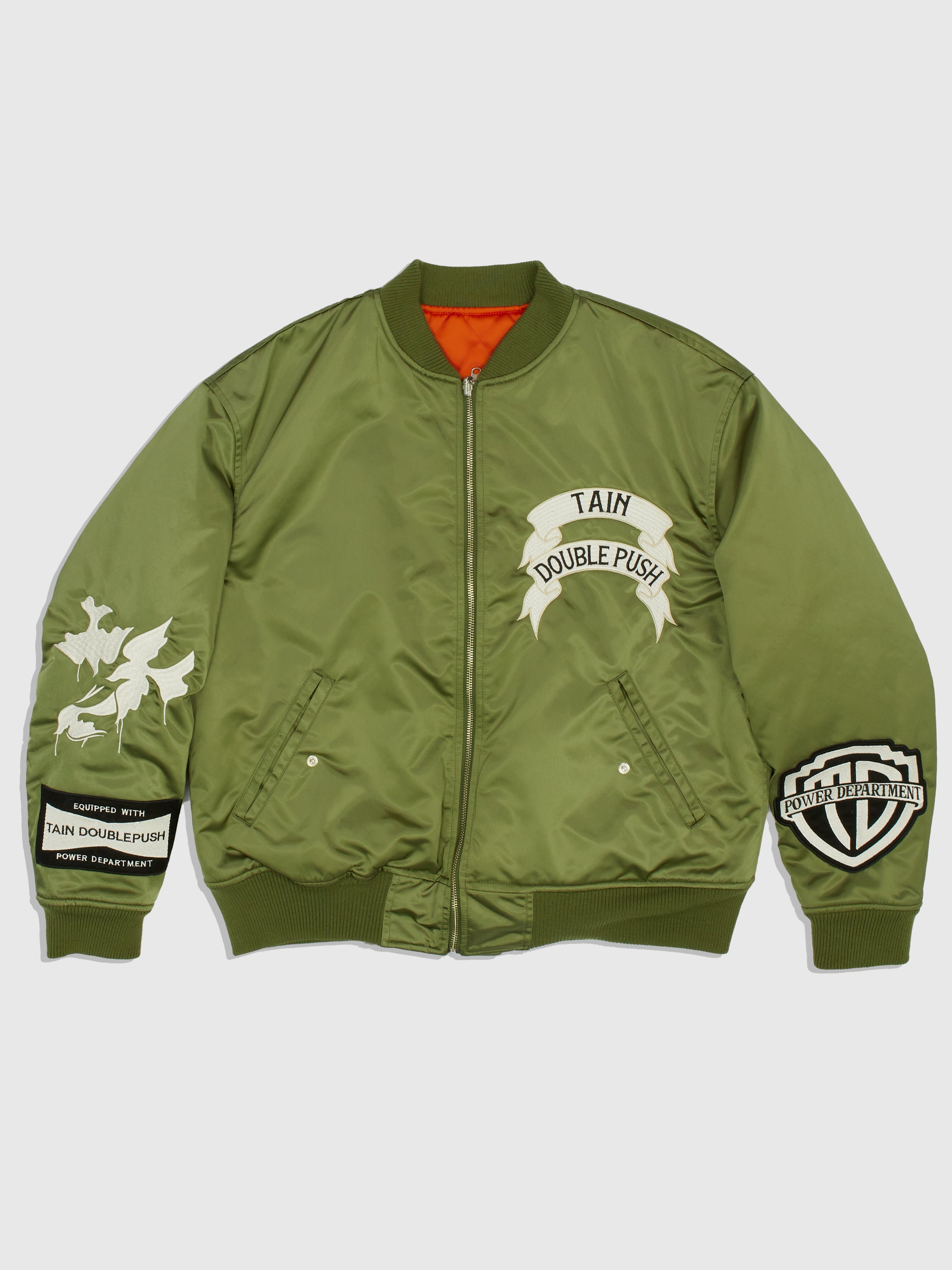 THE END MA-1 KHAKI – TAIN DOUBLEPUSH