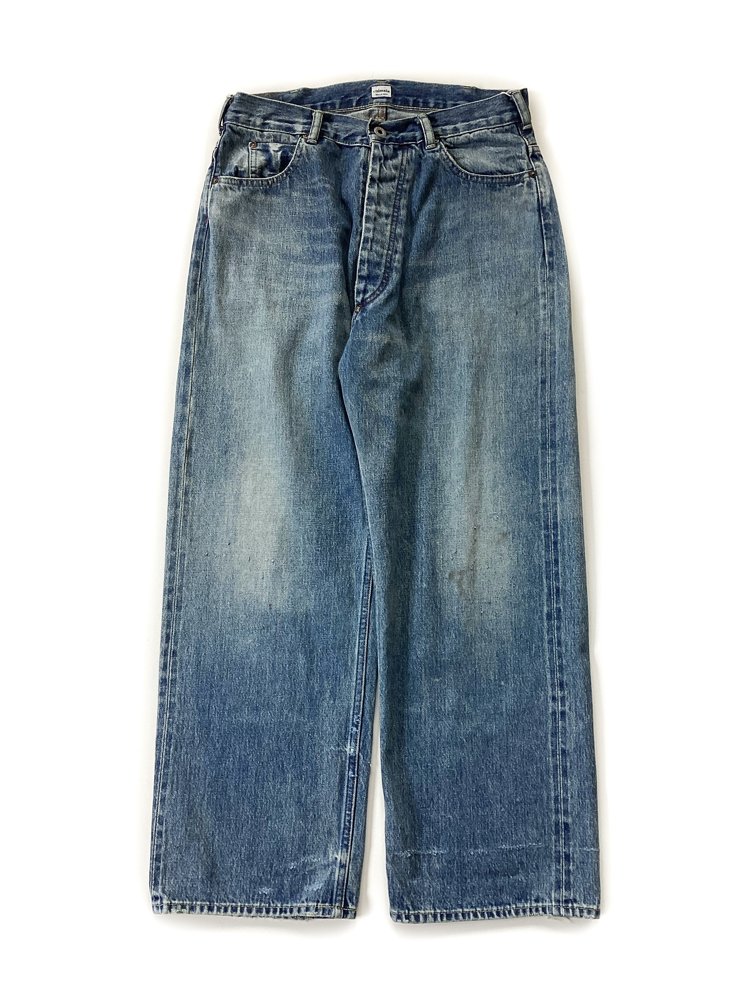 Re-STANDARD Lady's Chimala SELVEDGE DENIM DEEP RISE BAGGY CUT