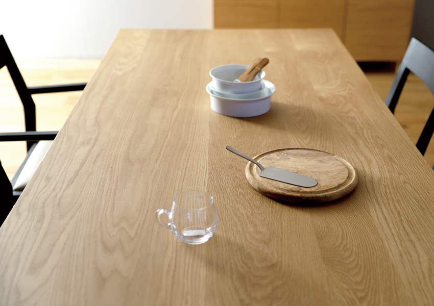 グラム ダイニングテーブルOAK(サイズオーダー可)税込￥160,000