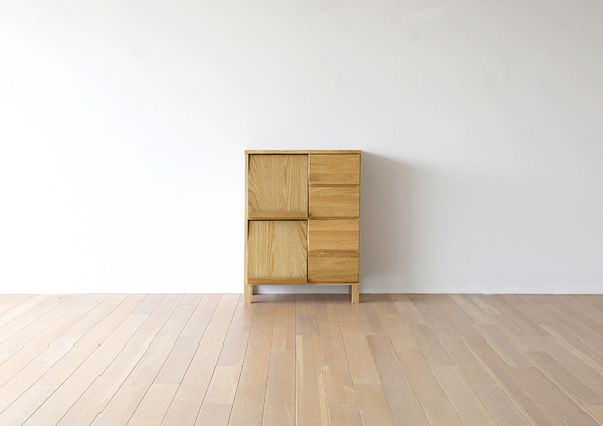 レッチェ 68マガジンレコードラック OAK(W68×D39.5×H95.5cm)税込