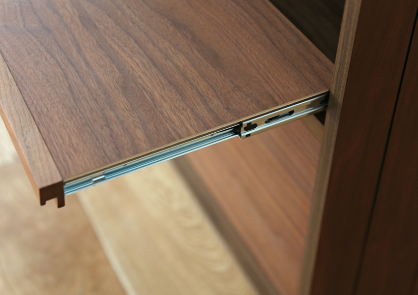 ヴィネ180下台 WALNUT (天板別売り)(W180×D37×H88cm)税込￥198,000