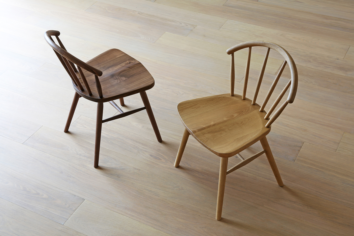 アンチェア WALNUT(W51xD50.5xH74.5cm)税込¥52,800 | 高野木工株式会社