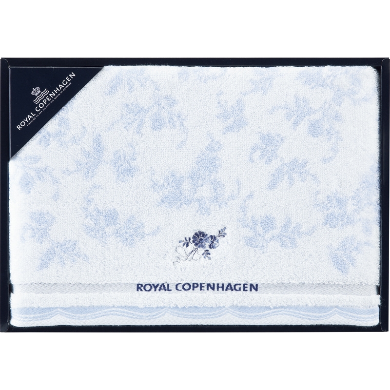 ギフト通販】《ロイヤルコペンハーゲン：ブルーフラワー》バスタオル