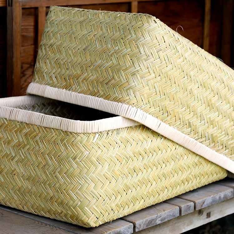 数量限定】これが最後の販売です 幻のスズ竹行李（こうり） | 虎斑竹