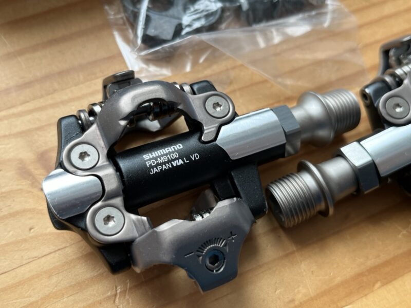 XTR PDM-9100-S -3mm軸仕様を追加購入 | 焚き火と自転車