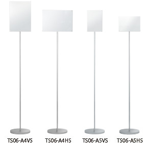 サインスタンド[A4/A5固定タイプ] | ピクチャーレール、絵画展示は世界