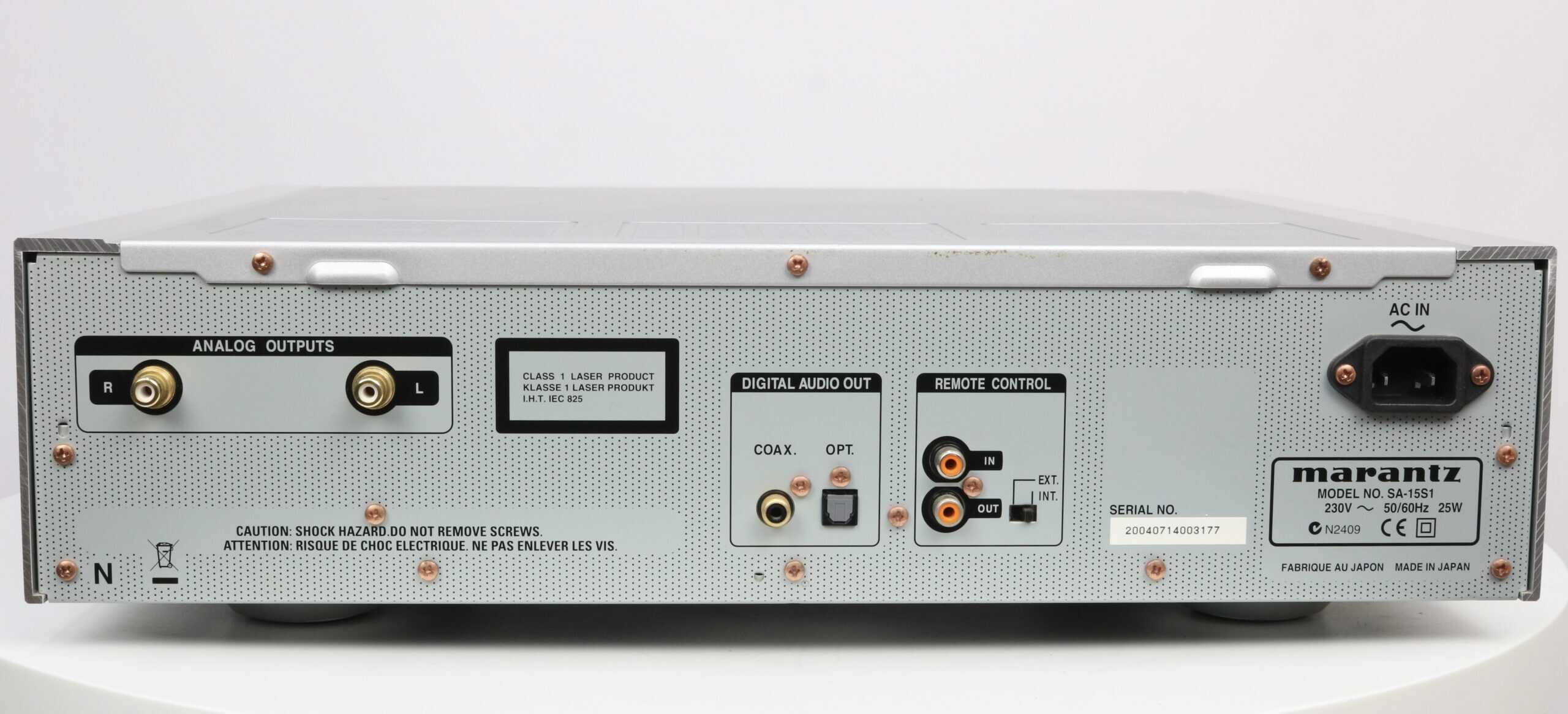 Marantz - SA-15S1 - Taste For Audio