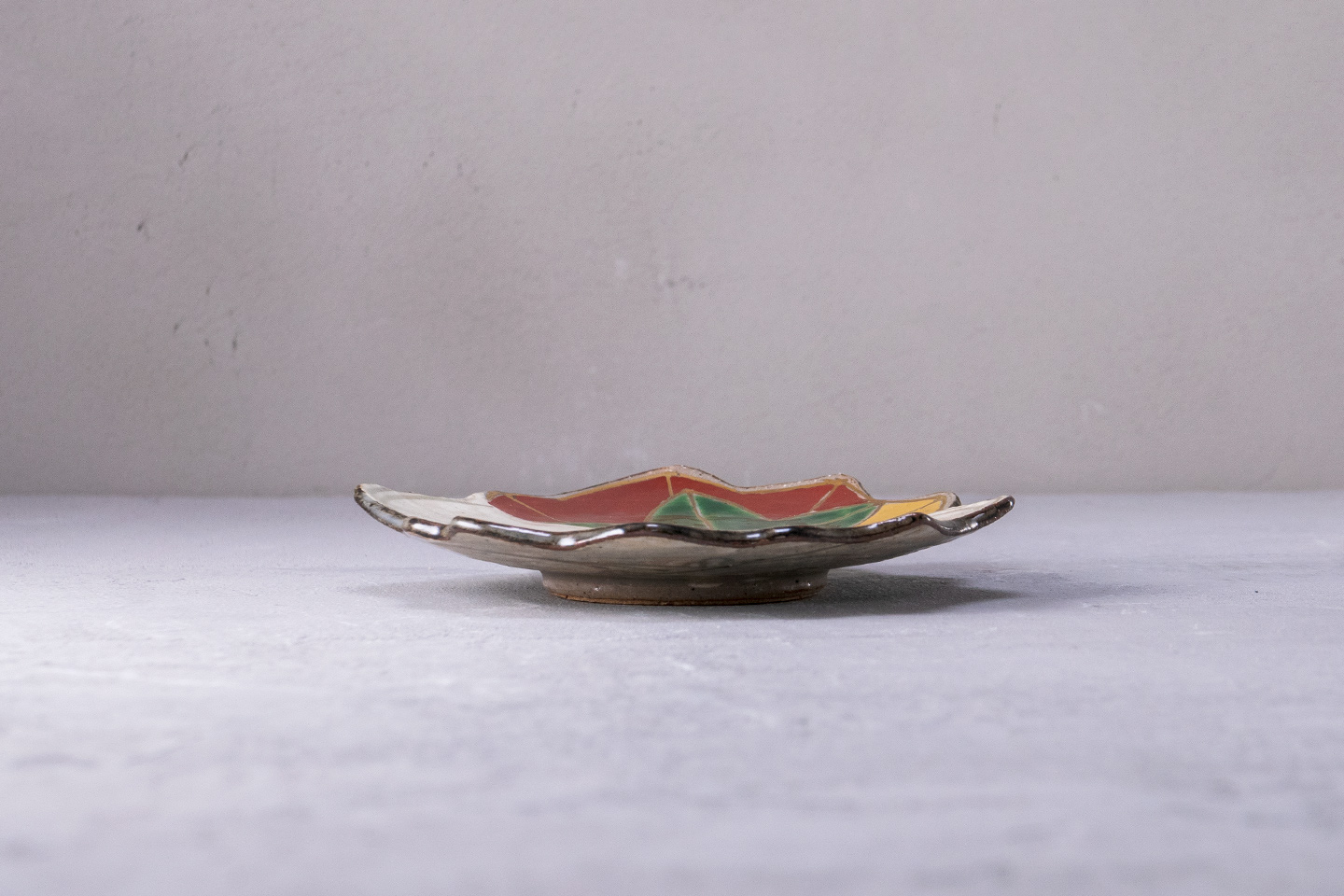 乾山写竜田川紅葉皿(小)C - 【公式】田代陶器店 TASHIRO TOUKITEN