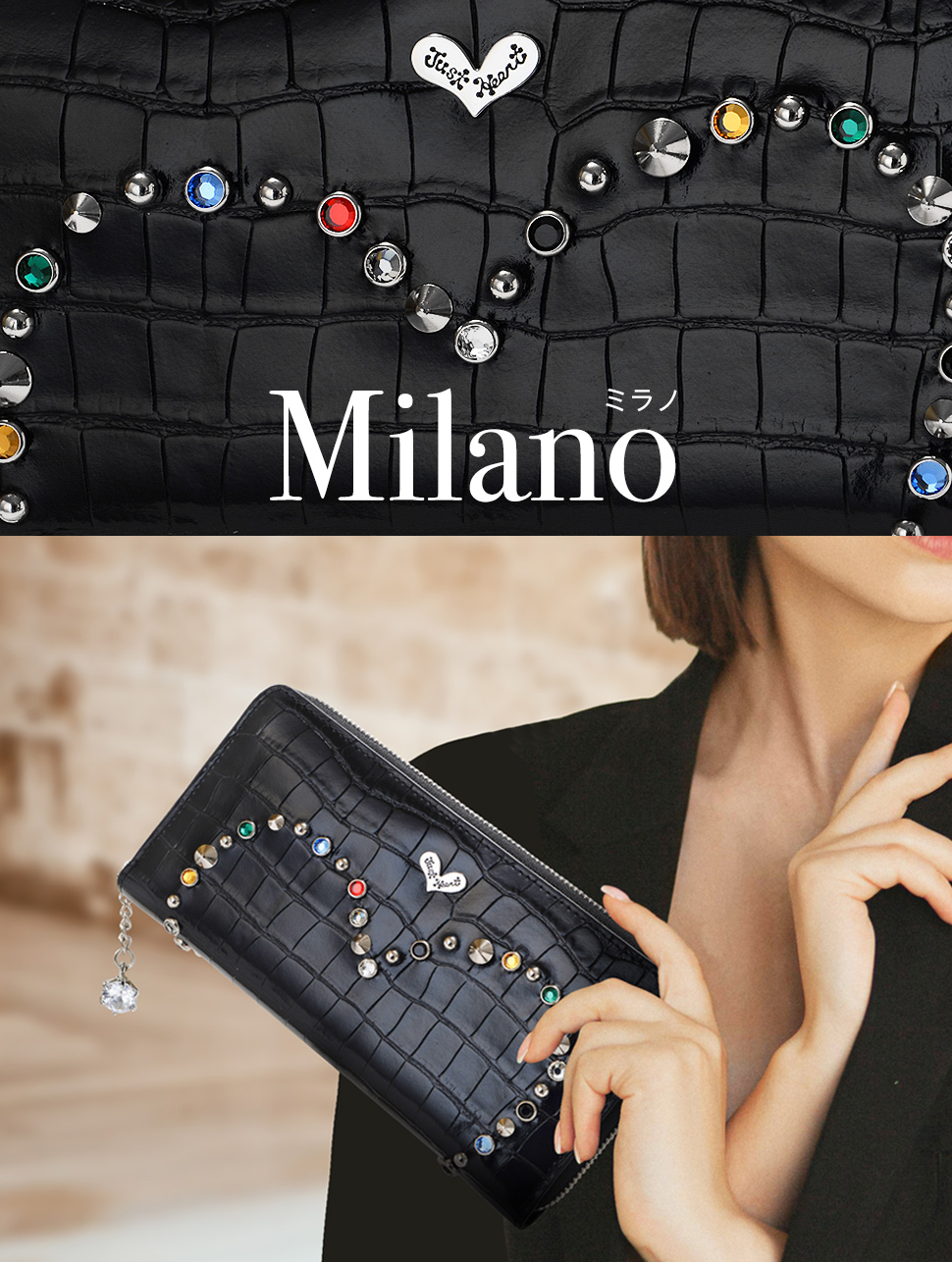 ken】ミニ財布（ブラック）【受注生産】 ken】ミニ財布（ブラック