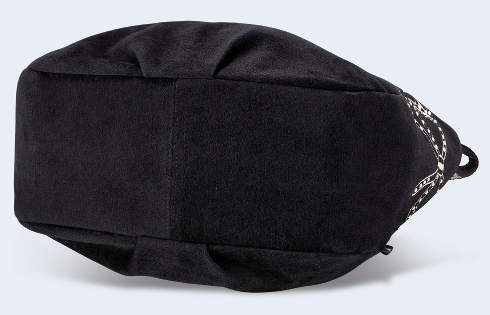 リボンズ バッグ (ファスナータイプ) (ブラック) / Think Bee! 『公式