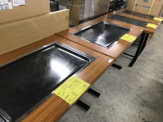中古お好み焼テーブル入荷しました！ 商品紹介│テンポス西宮店ブログ