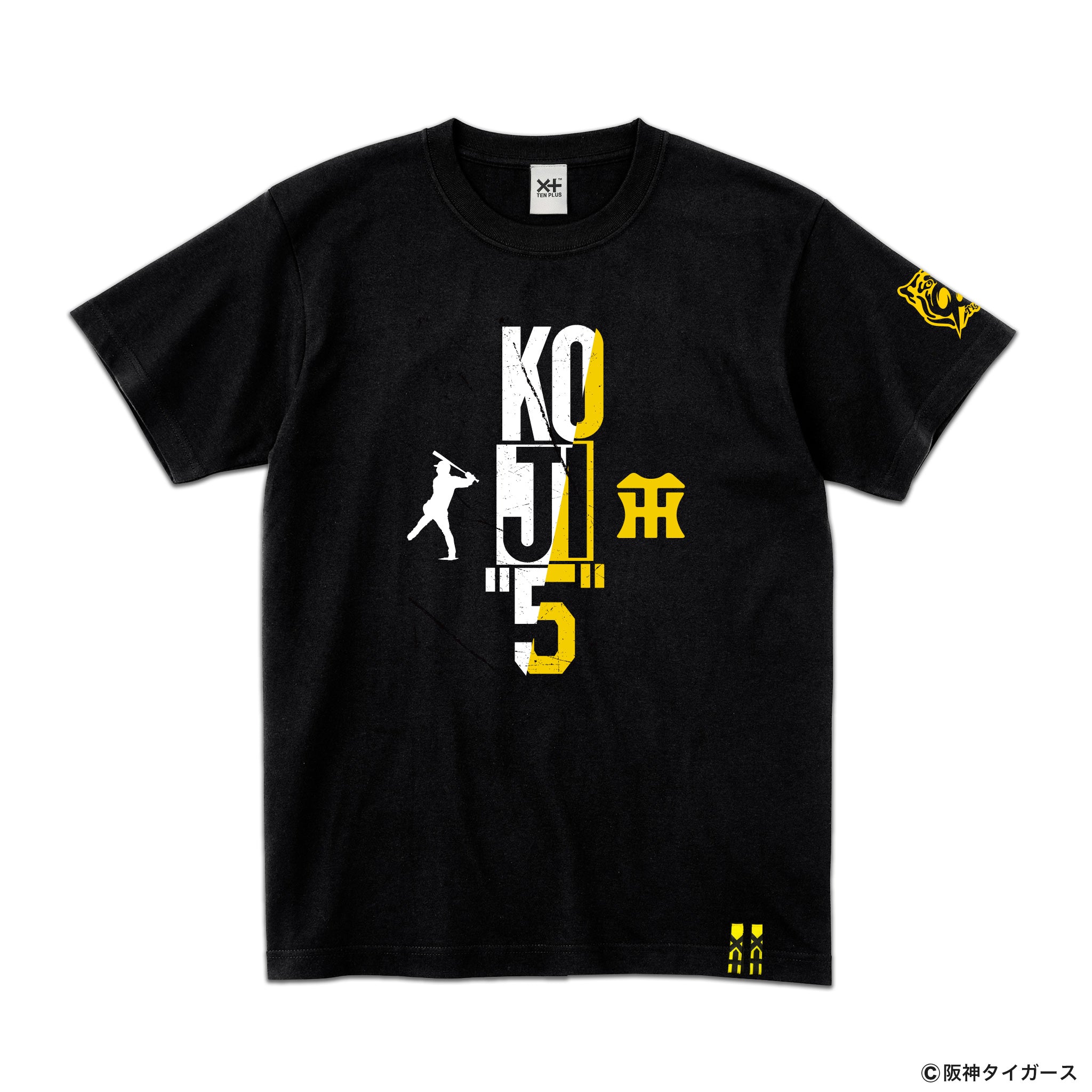 阪神タイガース×TENPLUS】近本光司選手 背番号5 Tシャツ [7.4オンス