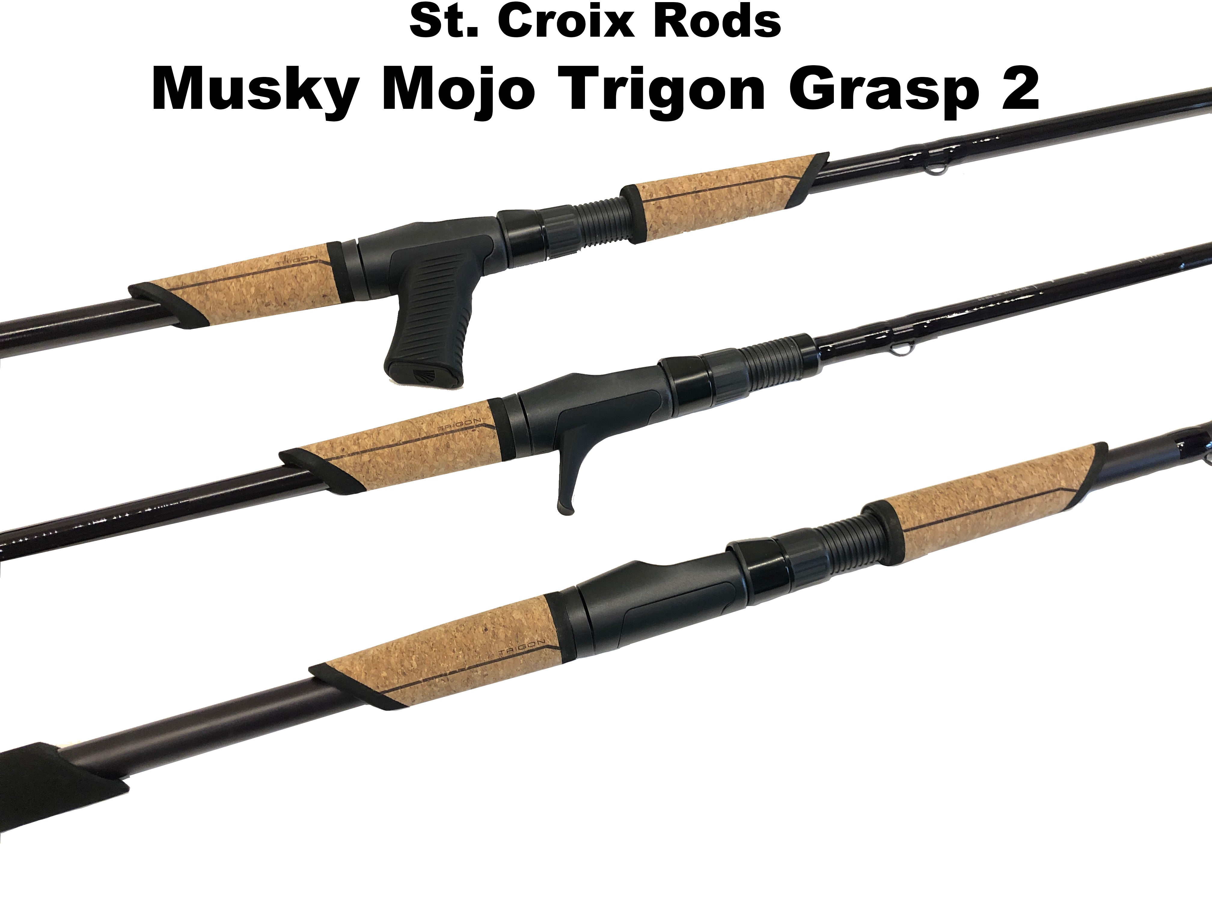 St. Croix Rods - Mojo Musky Trigon Grasp 2 Musky Rod – Team Rhino