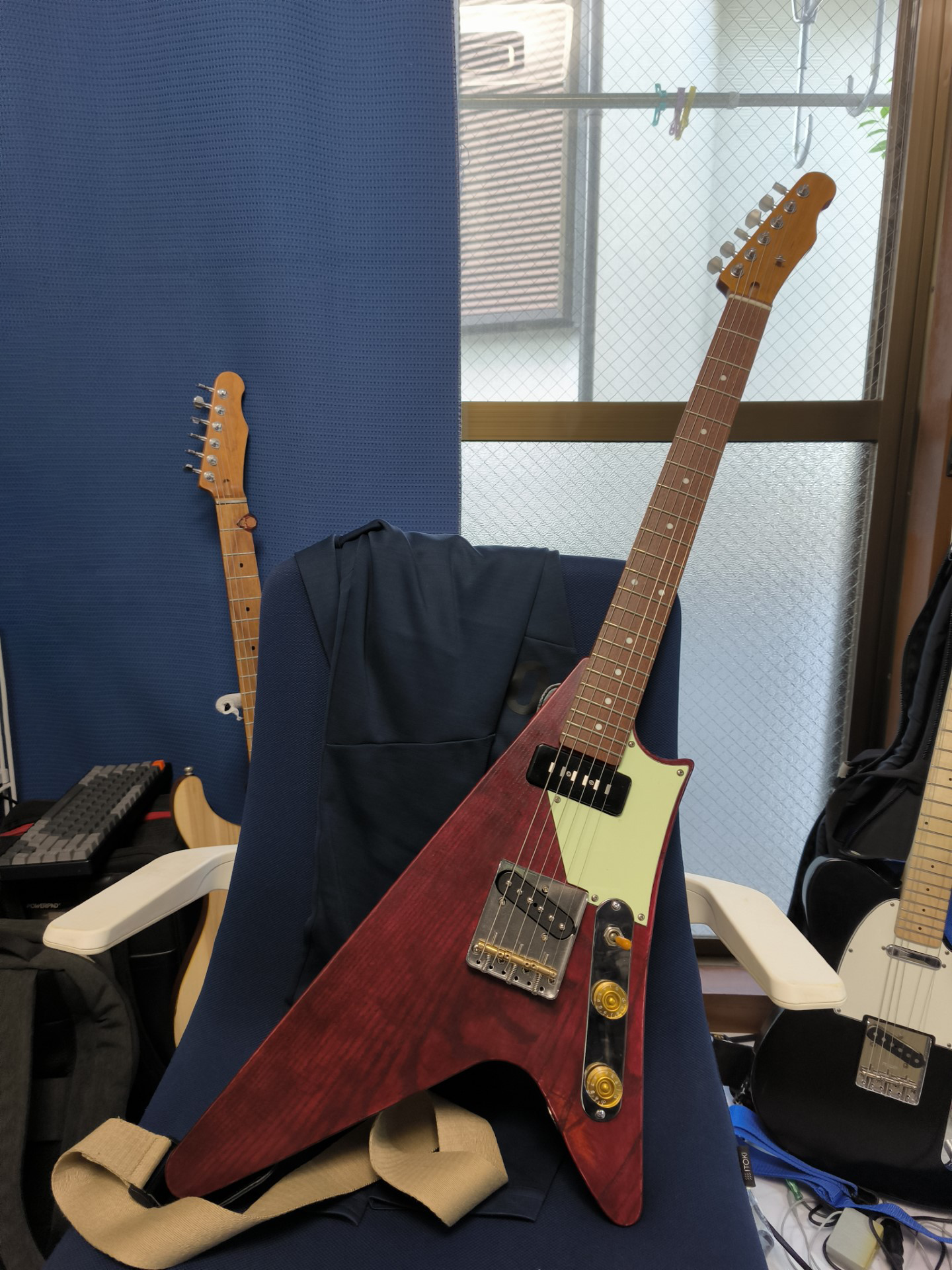 ギターを塗装からやってみる(Moderne風テレキャス) | 技術考察