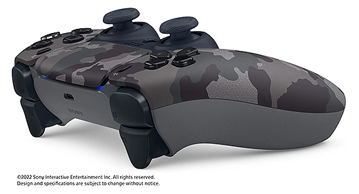 PS5』用周辺機器に新しいカラーバリエーション『グレー カモフラージュ