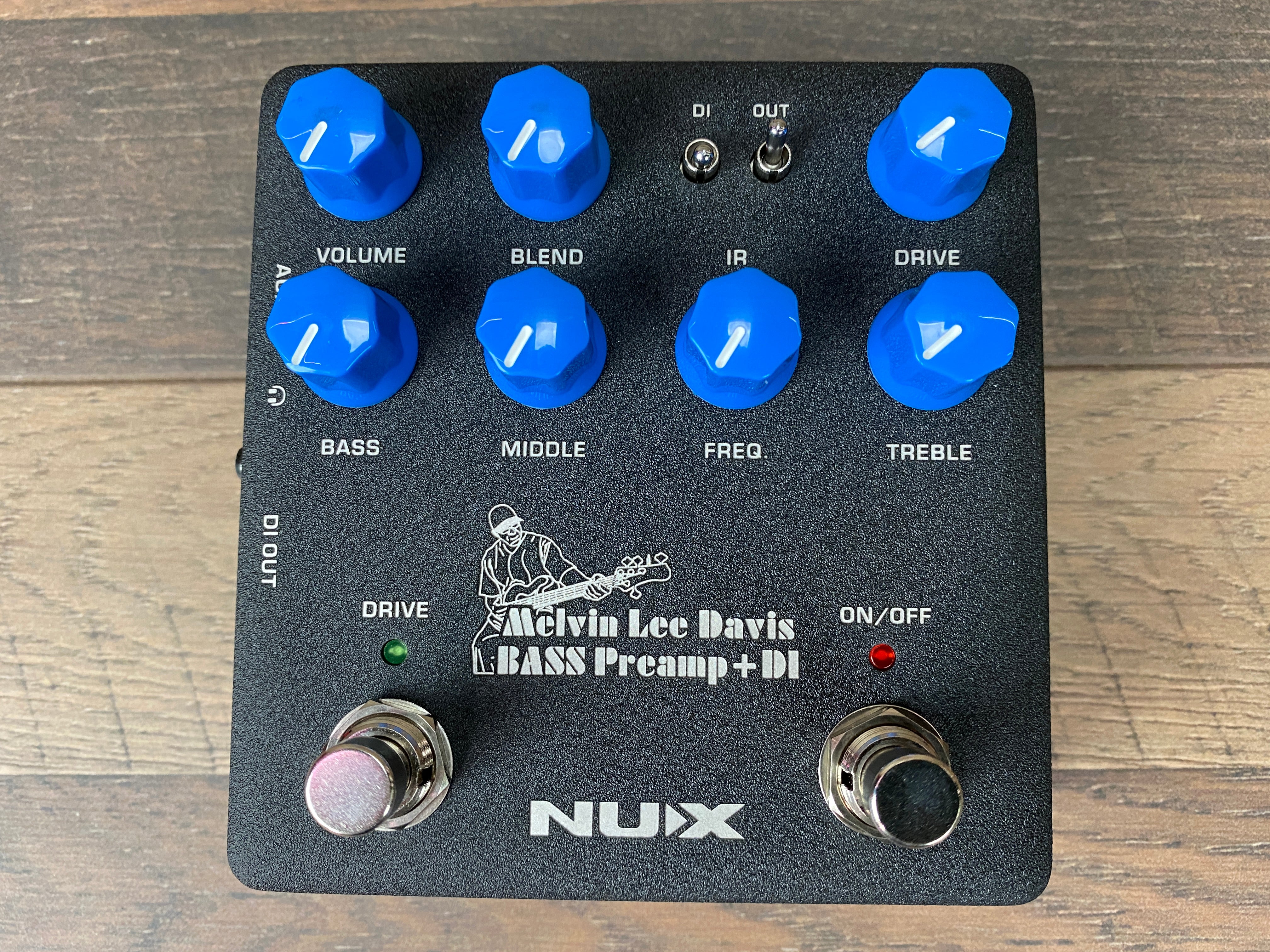 NUX NBP-5 Melvin Lee Davis Bass Preamp & DI w/USB Audio Interface