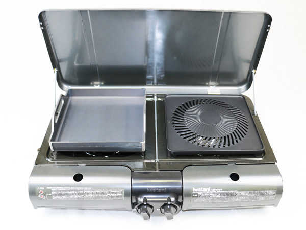 イワタニ カセットガス テーブルトップBBQグリル フラットツイン